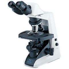 Photo of an Upright Microscope