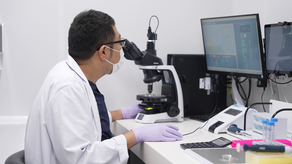 The ECLIPSE Si upright microscope